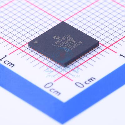 以太网芯片 LAN7850T/8JX QFN-56(8x8) MICROCHIP(美国微芯)