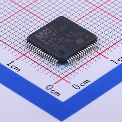 单片机(MCU/MPU/SOC) STM32F107RBT6 LQFP-64_10x10x05P ST 全新