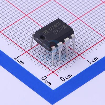 EEPROM AT24C128N DIP-8 HGSEMI(华冠)