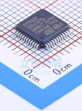 单片机(MCU/MPU/SOC) STM32F301C8T6 LQFP-48_7x7x05P ST 全新原