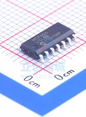 运算放大器 MCP604T-I/SL SOIC-14_150mil MICROCHIP(美国微芯)