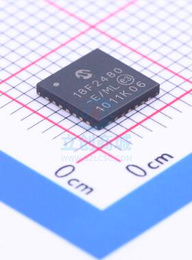 单片机(MCU/MPU/SOC) PIC18F2480-E/ML QFN-28_6x6x065P MIC 全新