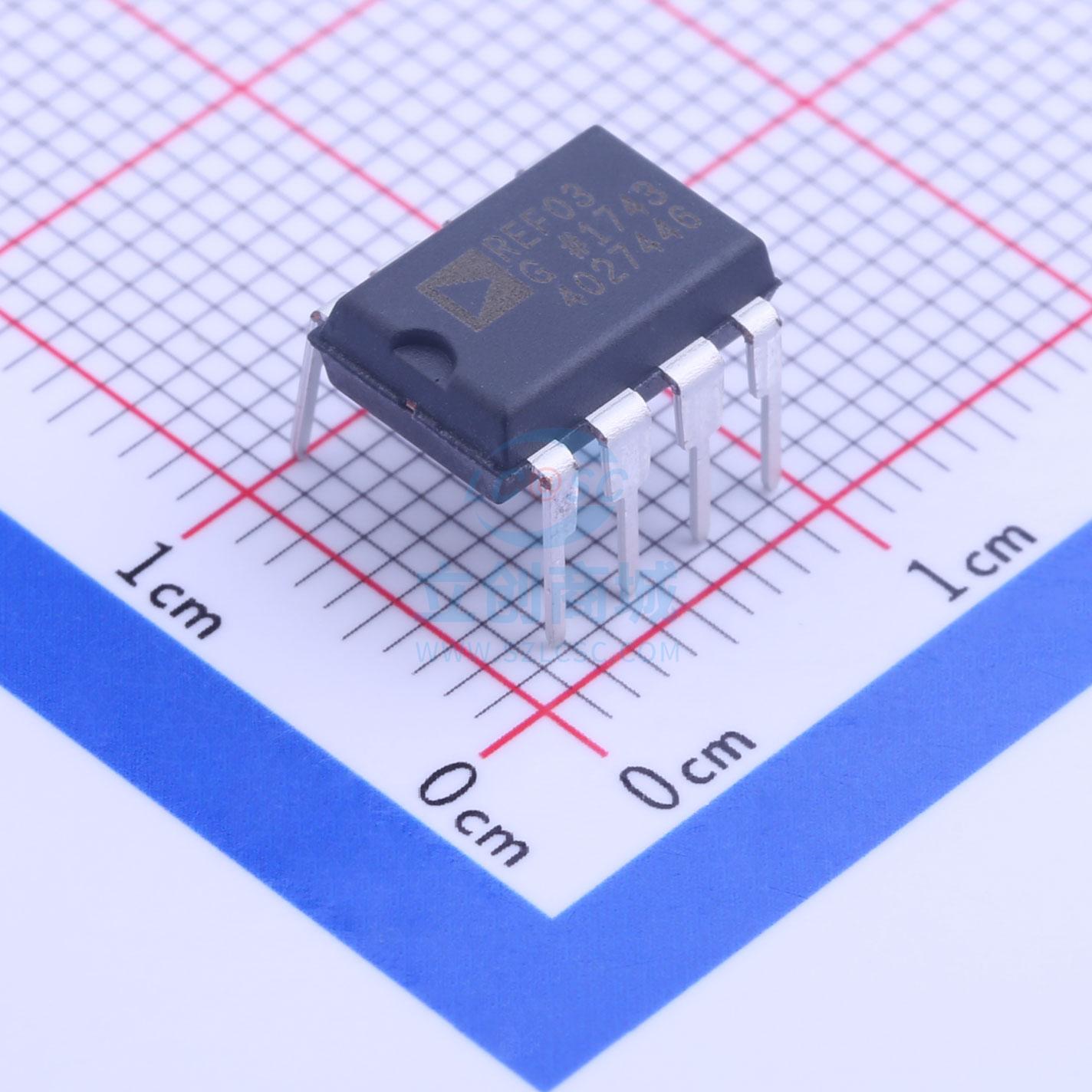 电压基准芯片 REF03GPZ DIP-8 ADI(亚德诺)/LINEAR(凌特)