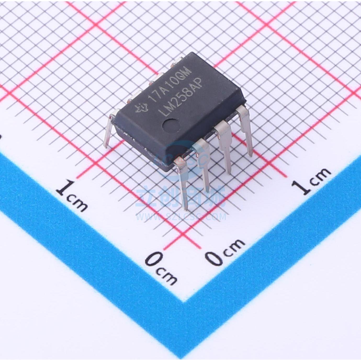 运算放大器 LM258AP PDIP-8 TI()