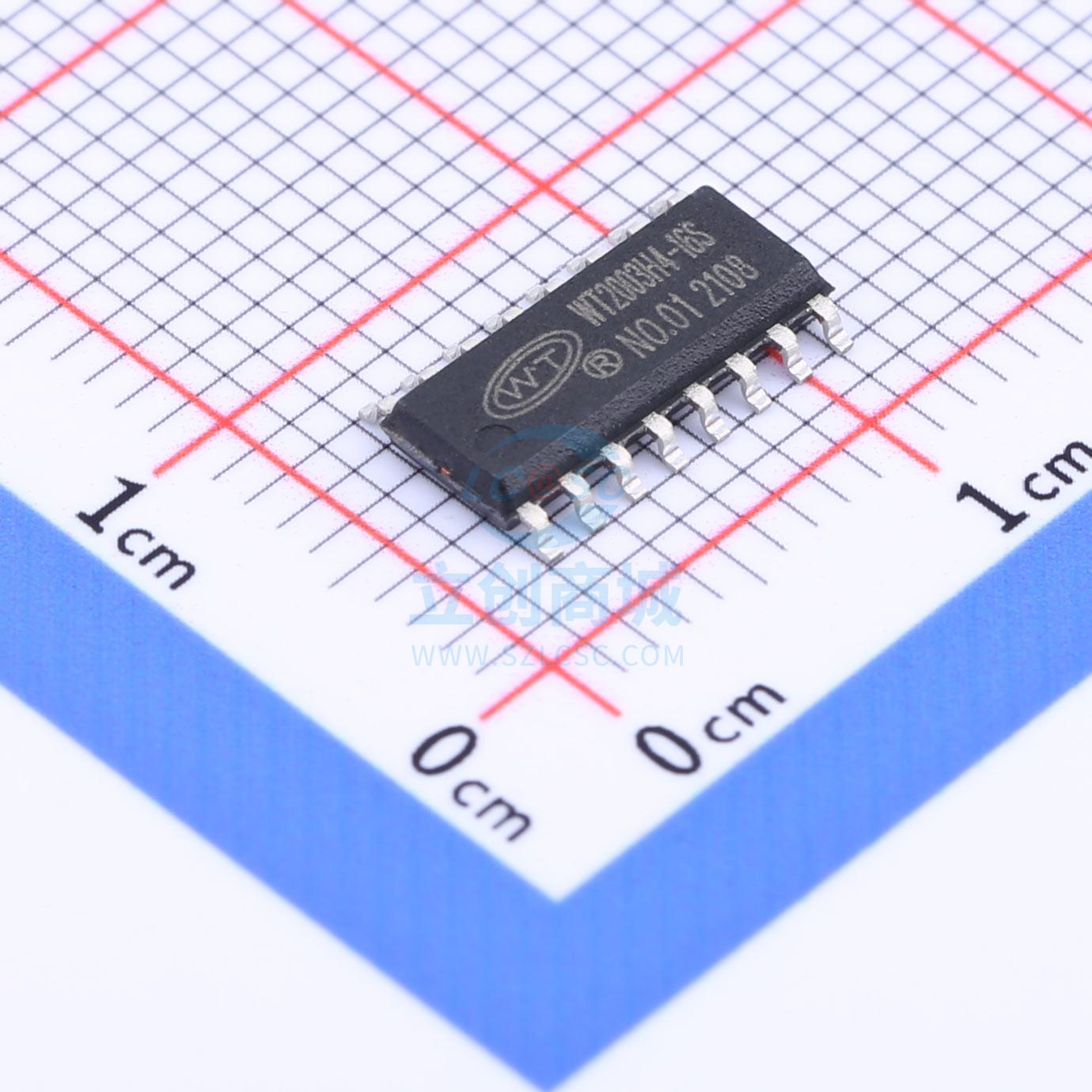 音频接口芯片 WT2003H4-16S SOP-16 WT(唯创知音)