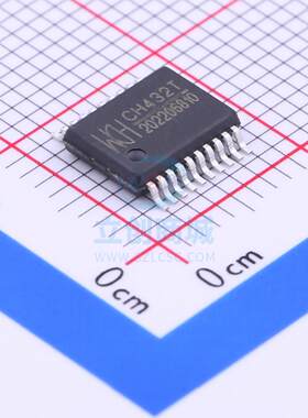 RS232芯片 CH432T SSOP-20_208mil WCH(南京沁恒)
