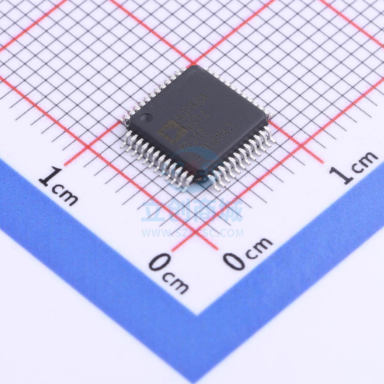 模数转换芯片ADC AD7484BSTZ LQFP-48 ADI(亚德诺)/LINEAR(凌特)