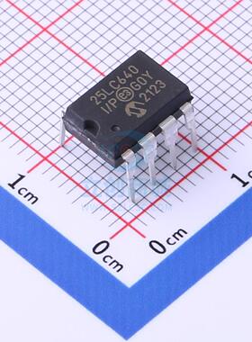 EEPROM 25LC640-I/P DIP-8 MIC 全新原装进口