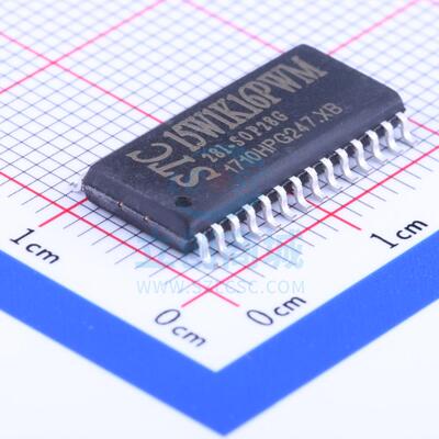 单片机(MCU/MPU/SOC) STC15W1K16PWM SOP-28_300mil 全新原装进口