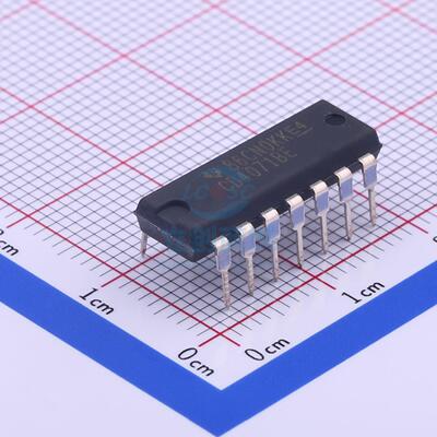 逻辑门 CD4071BE DIP-14 TI全新原装进口