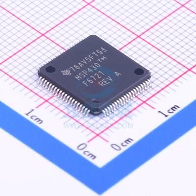 单片机(MCU/MPU/SOC) MSP430F6721IPN LQFP-80_12x12x05P TI 全新