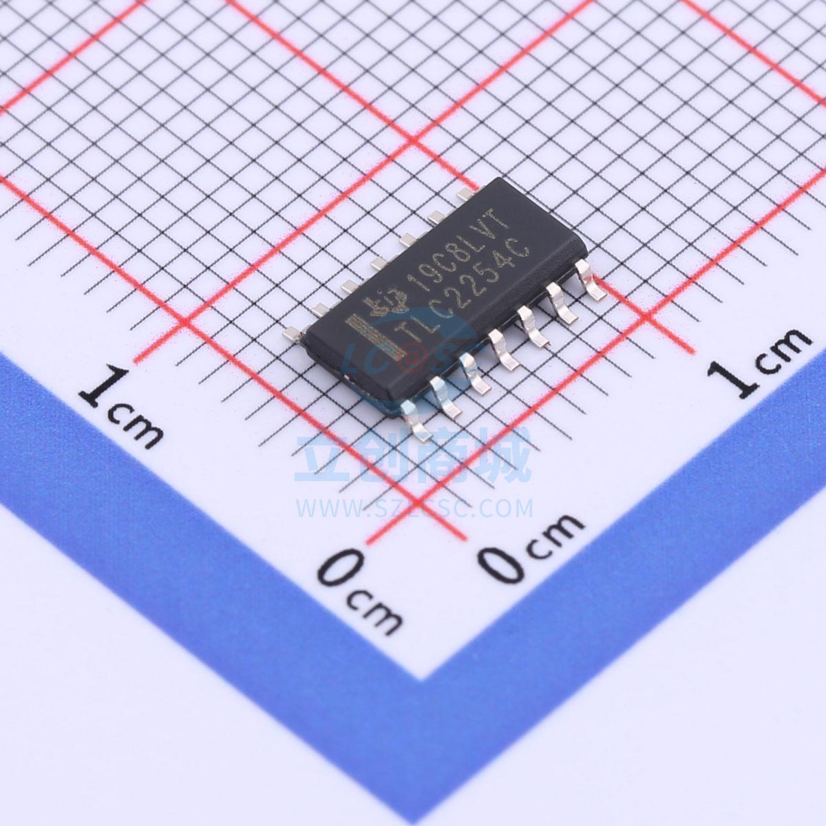 运算放大器 TLC2254CDR SOIC-14 TI 全新原装进口