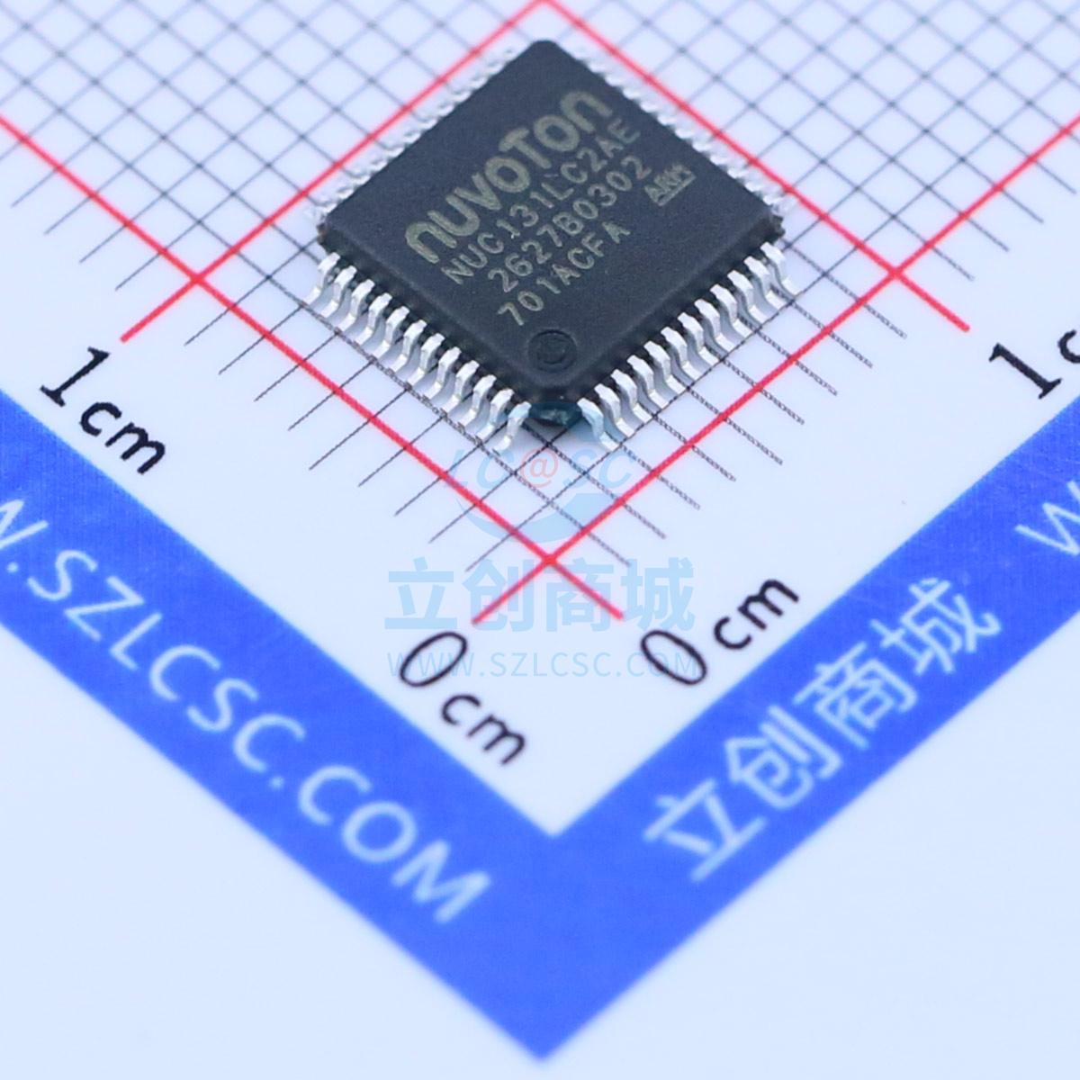 单片机(MCU/MPU/SOC) NUC131LC2AE LQFP-48_7x7x05P NUVOTON(新唐