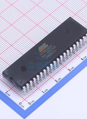 单片机(MCU/MPU/SOC) ATMEGA32-16PU PDIP-40 MIC 全新原装进口