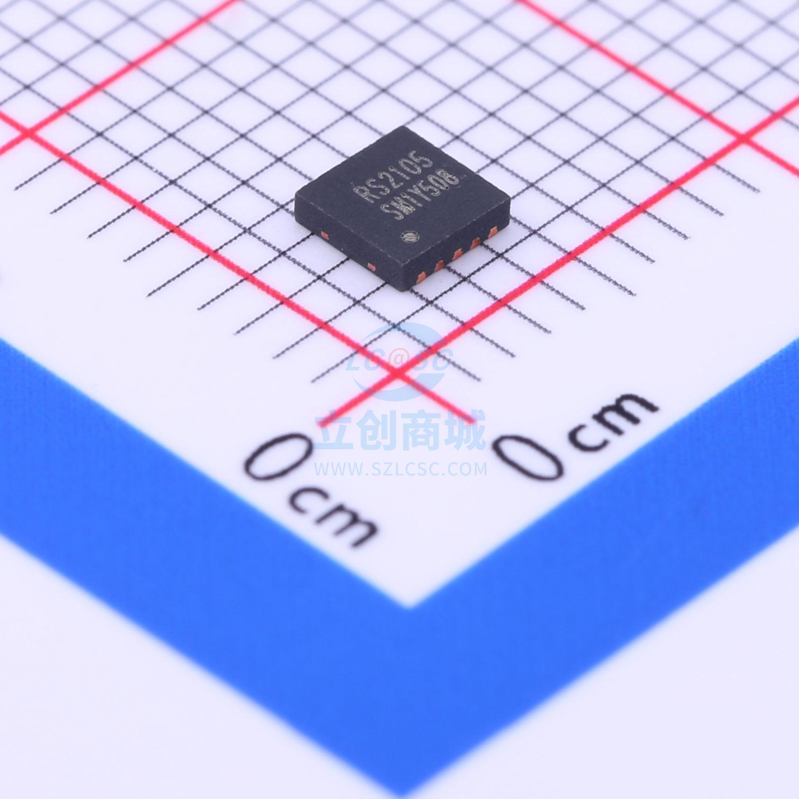 模拟开关/多路复用器 RS2105XTDC10 TDFN3x3-10L RUNIC(润石)