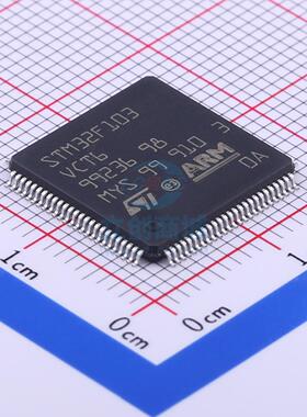 单片机(MCU/MPU/SOC) STM32F103VCT6 LQFP-100_14x14x05P ST 全新