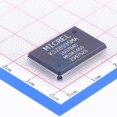 以太网芯片 KSZ8995MA PQFP-128 MICROCHIP(美国微芯)