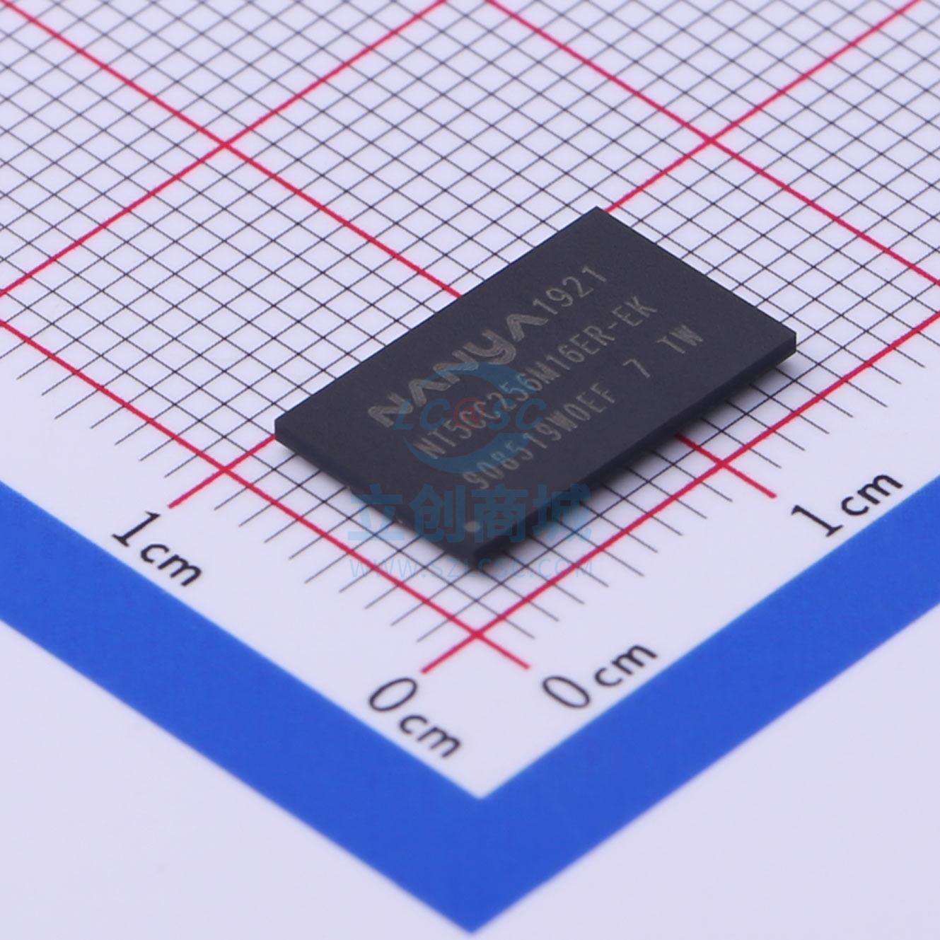 DDR SDRAM NT5CC256M16ER-EK TFBGA-96 Nanya(南亚科技)