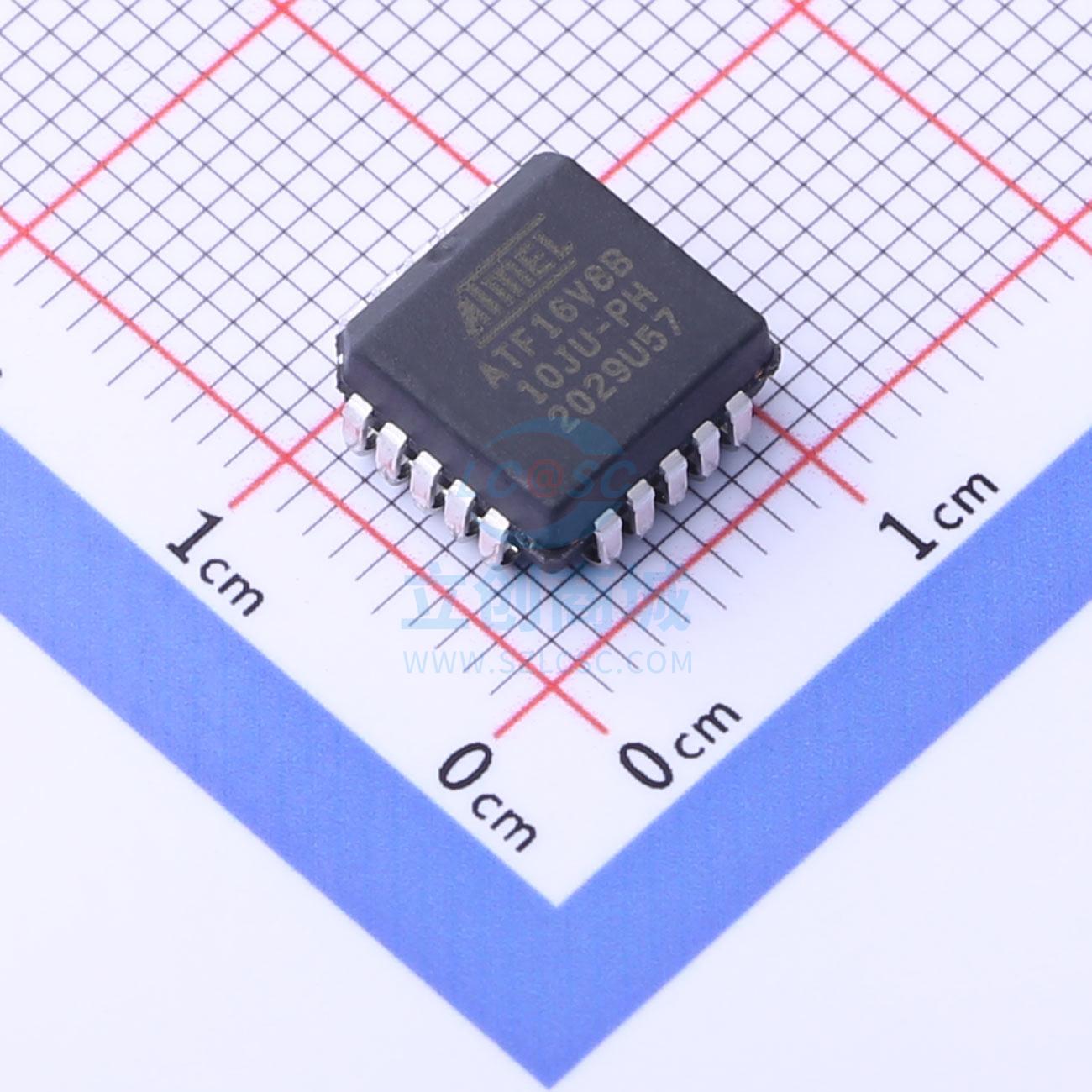可编程逻辑器件(CPLD/FPGA) ATF16V8B-10JU PLCC-20(9x9) MIC 全