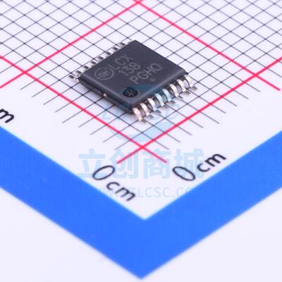 信号开关/编解码器/多路复用器 MC74LCX138DTR2G TSSOP-16 ON 全