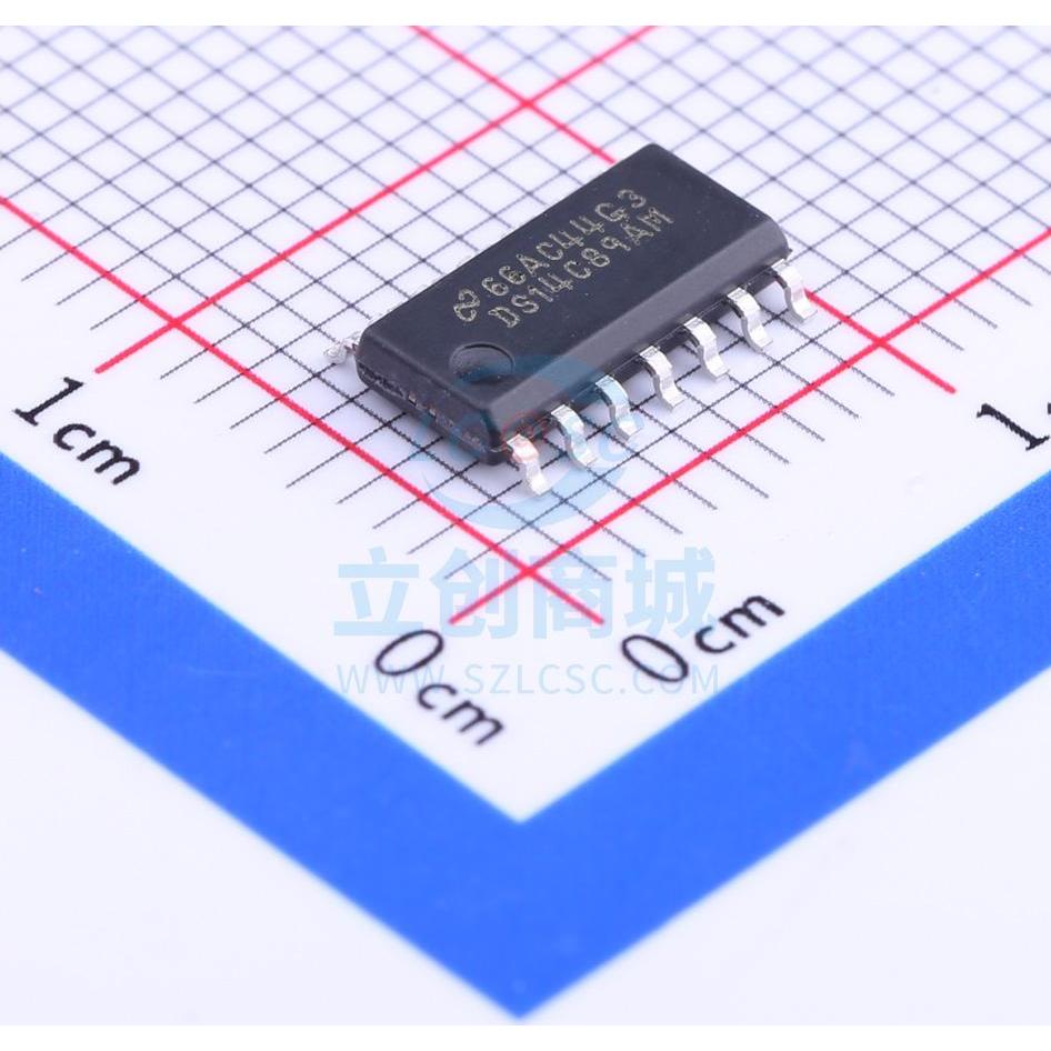 RS232芯片 DS14C89AM/NOPB SOIC-14_150mil TI 全新原装进口