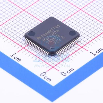 单片机(MCU/MPU/SOC) MSP430FR5889IPM QFP-64 TI 全新原装进口