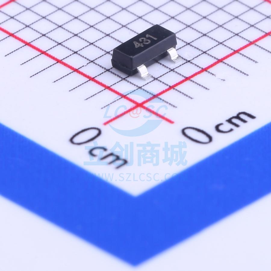 电压基准芯片 TL431CSF SOT-23(SOT-23-3) HTC