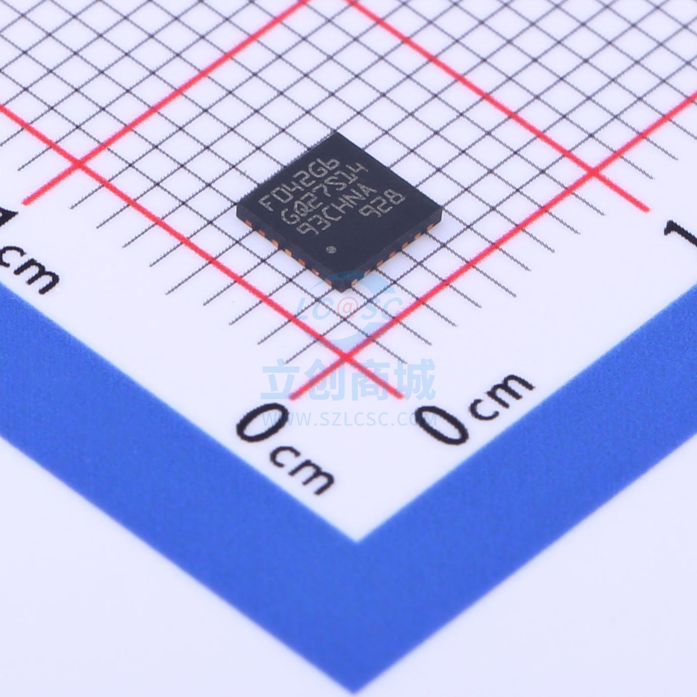单片机(MCU/MPU/SOC) STM32F042G6U6 UFQFPN-28 ST 全新原装进口