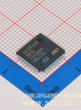 单片机(MCU/MPU/SOC) GD32F130R8T6 LQFP-64_10x10x05P GD 全新原