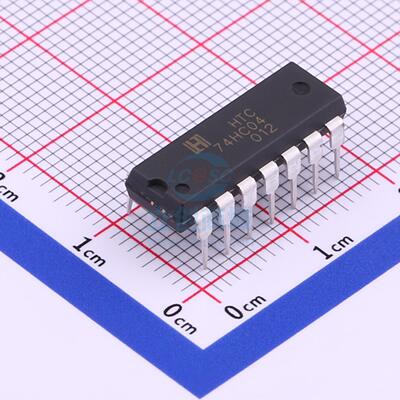 反相器 74HC04N DIP-14 HTC
