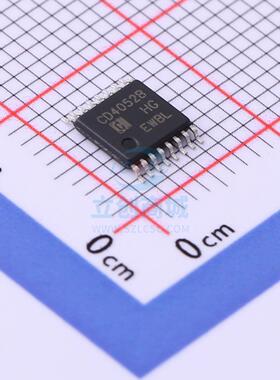 模拟开关/多路复用器 CD4052BMT/TR TSSOP-16 HGSEMI(华冠)