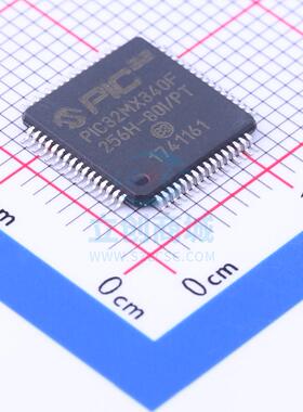 单片机(MCU/MPU/SOC) PIC32MX340F256H-80I/PT TQFP-64_10x10x05P