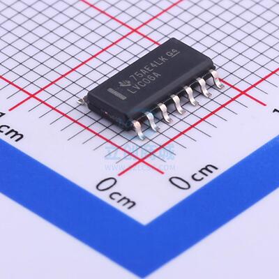 反相器 SN74LVC06ADR SOIC-14_150mil TI 全新原装进口