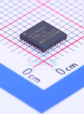 以太网芯片 KSZ8081RNBIA-TR QFN-32_5x5x05P MICROCHIP(美国微芯