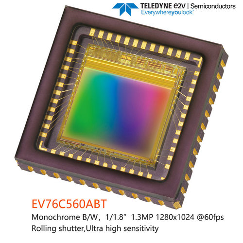 EV76C560e2v1/1.81.3MP彩色RGB黑白单色超高灵敏度CMOS图像传感器