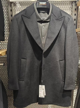 25DYR1601Y利郎正品商场同款2025冬季新款长款羊绒毛呢外套2199元