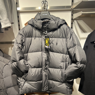 中长羽绒服1999元 25DRF3411Y利郎正品 拒水羽绒短款 2025款 商场同款