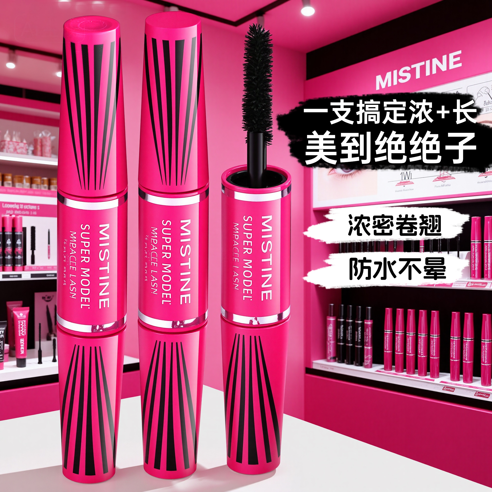 对对翘~Mistine睫毛膏