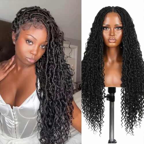 22 inch lace braids African 非洲蕾丝脏辫 表演Cosplay wigs