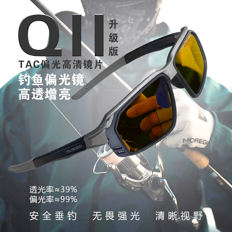 偏光镜开车找鱼高清看漂看水底