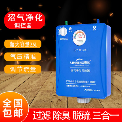 沼气脱硫过滤器沼气脱硫净化器除臭防腐蚀脱硫调控器气表配件
