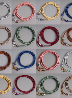 原创泰国佛牌链黄金佛牌链子蜜蜡