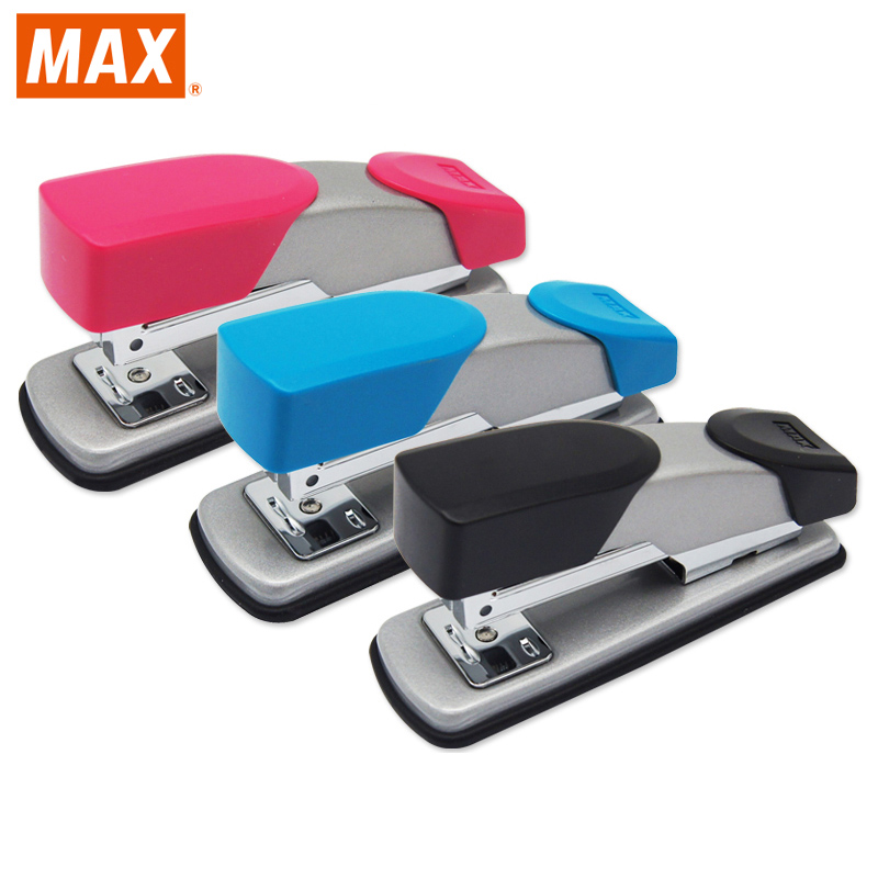 MAX/美克司 迷你订书机统一钉用订书器省力型订书学生财务轻松办