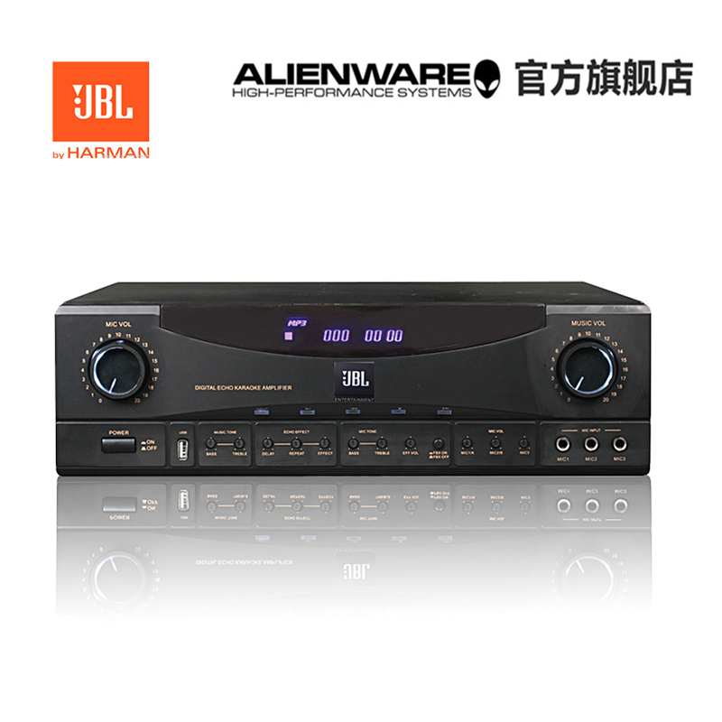 JBL RAM330专业大功率防啸叫蓝牙K歌HIFI会议KTV家庭家用卡包功放