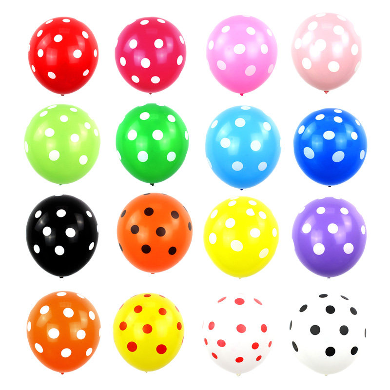 新款加厚彩色糖果乳胶气球创意波点婚庆活动儿童生日派对布置装饰,节庆用品/礼品,气球,淘宝优惠券,粉丝福利购,淘宝优惠卷