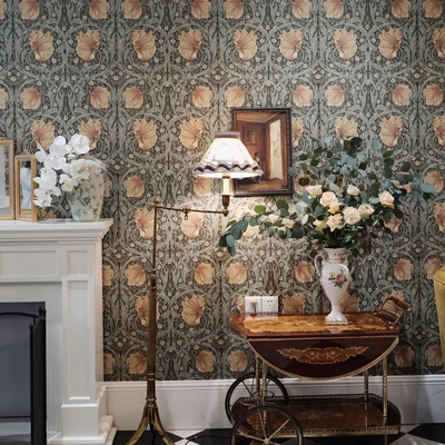 英国原装进口墙纸英式复古壁纸