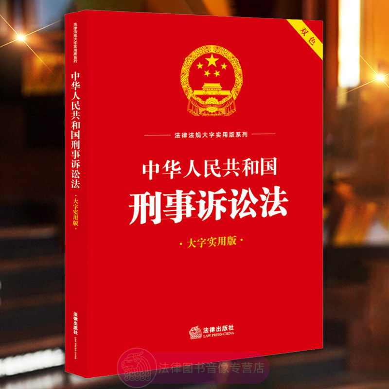 中华人民共和国刑事诉讼法 大字实用版双色