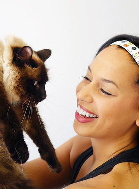 运动发带Sweaty Bands 女动物世界瑜伽吸汗防滑跑步束发头带