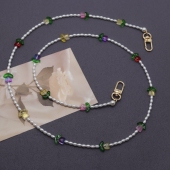 小香包包链条珍珠链条小蜜蜂教师专用斜挎带包包挂饰扩音器背带