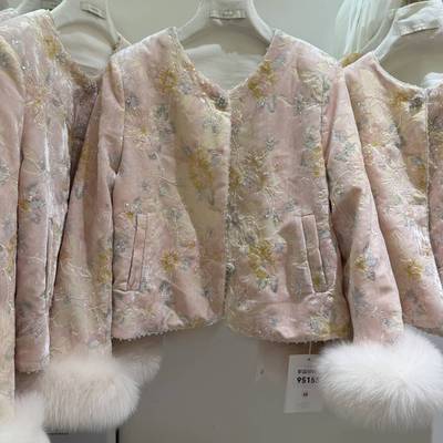 卡米薇95155#2025冬新款时尚百搭女气质短外套潮国风羽绒服新中式